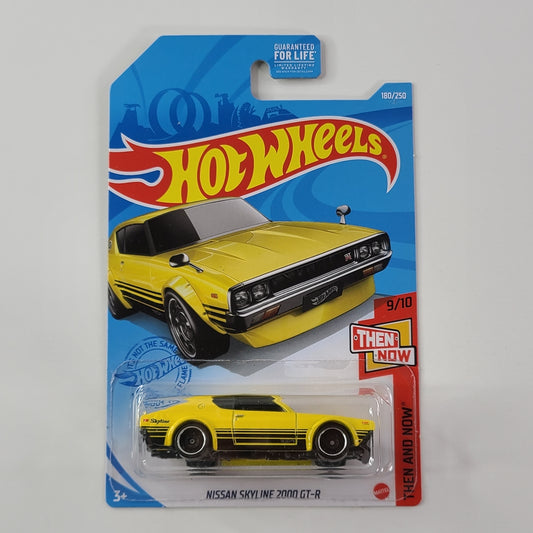 Hot Wheels - Nissan Skyline 2000 GT-R (Yellow)