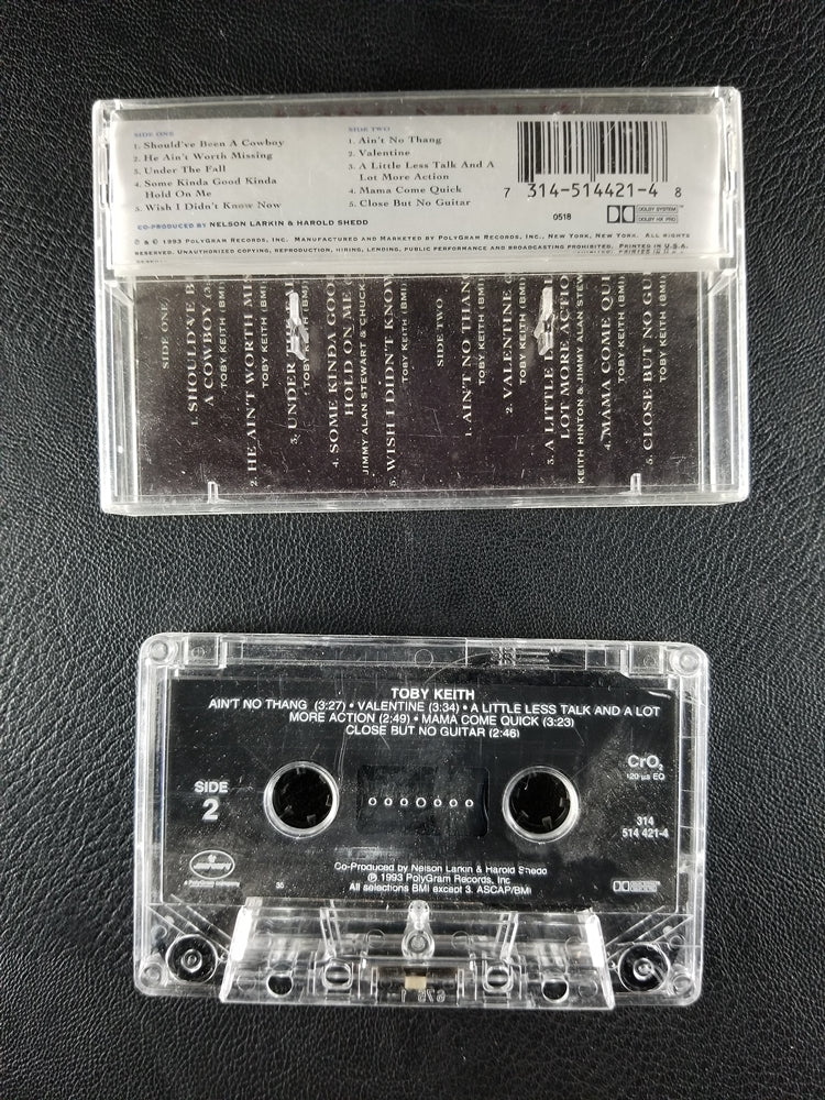 Toby Keith - Toby Keith (1993, Cassette)