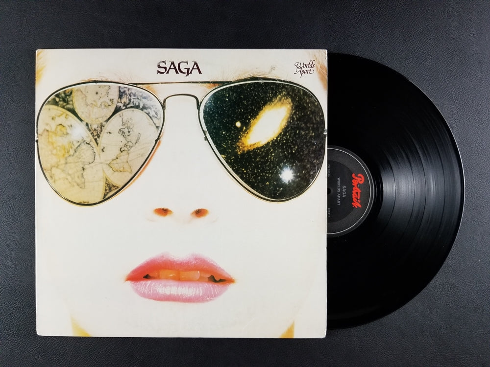 Saga - Worlds Apart (1982, LP)