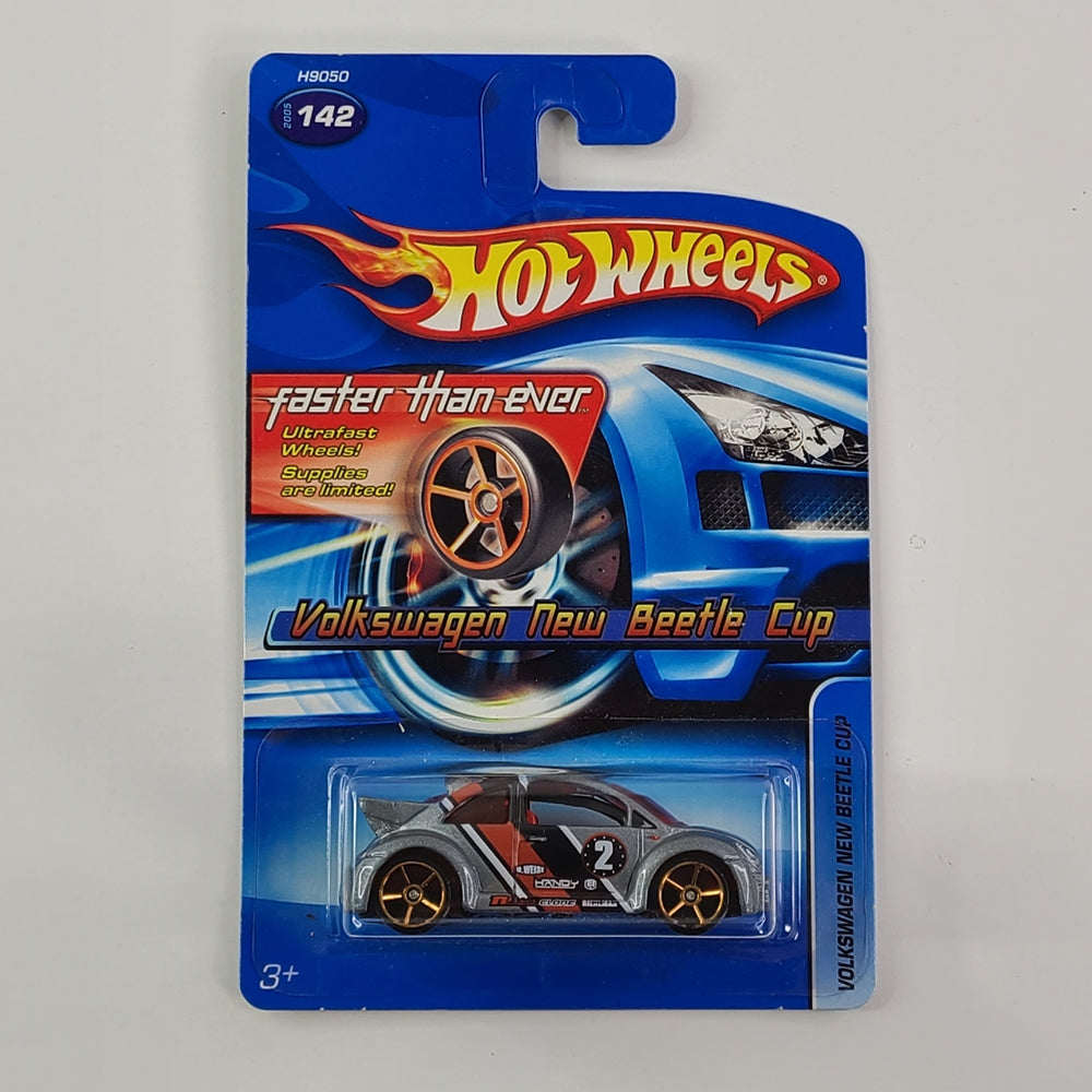 Hot Wheels - Volkswagen New Beetle Cup (Metalflake Gray)