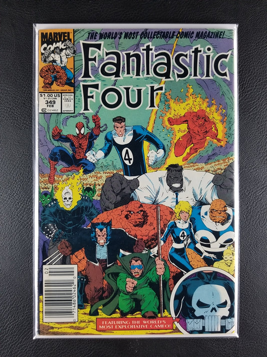 Fantastic Four [1st Series] #349 [Newsstand Edition] (Marvel, February 1991)