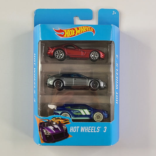 Hot Wheels - Hot Wheels 3 3-Pack (2017)