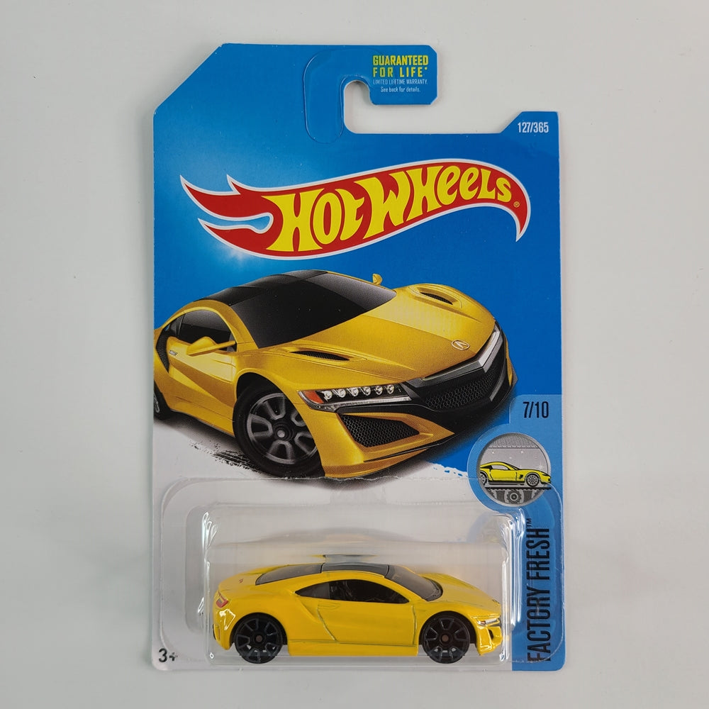 Hot Wheels - '17 Acura NSX (Yellow)