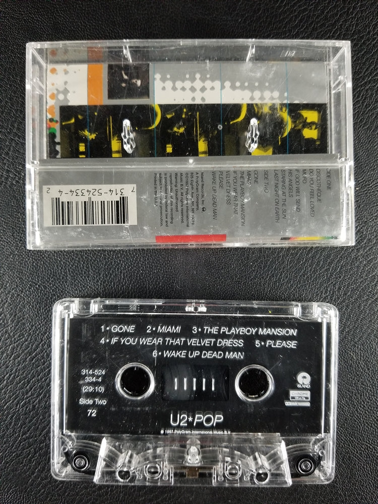 U2 - Pop (1997, Cassette)