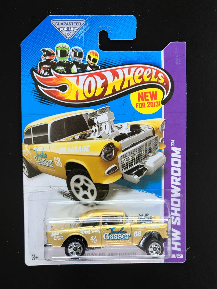 Hot Wheels - '55 Chevy Bel Air Gasser (Metallic Champagne)