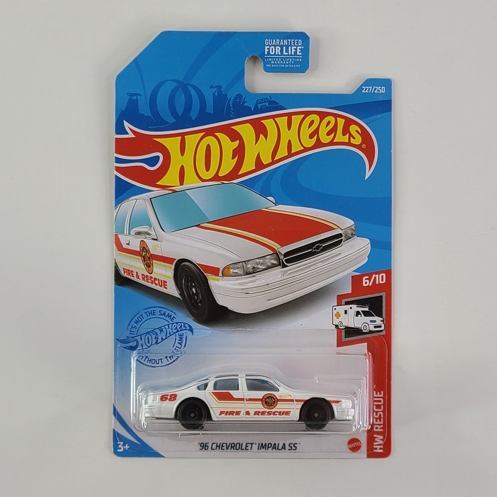 Hot Wheels - '96 Chevrolet Impala SS (White)