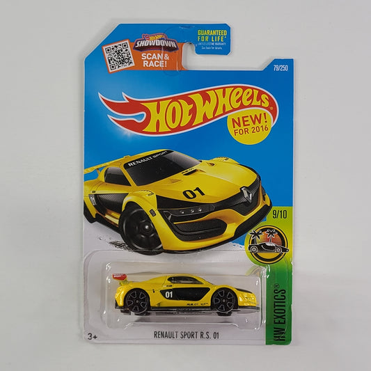 Hot Wheels - Renault Sport R.S. 01 (Metalflake Yellow)