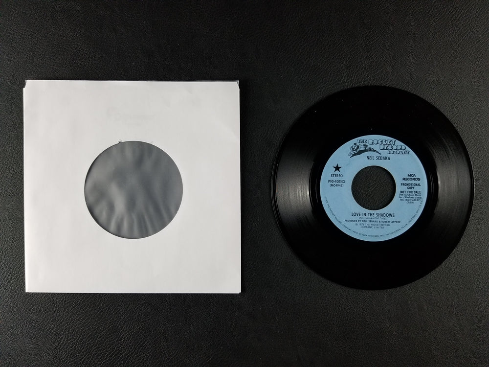 Neil Sedaka - Love in the Shadows (1976, 7'' Single) [PROMO]