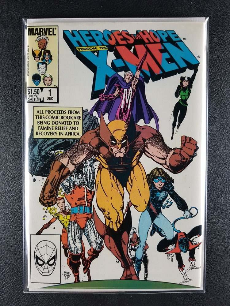 Heroes for Hope Starring the X-Men #1 (Marvel, December 1985)