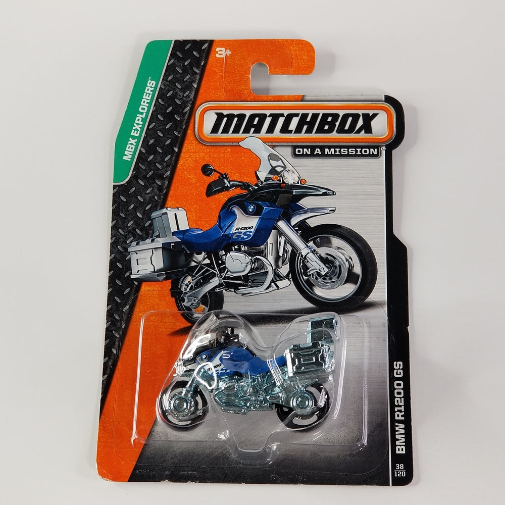 Matchbox - BMW R1200 GS (Black and Blue)