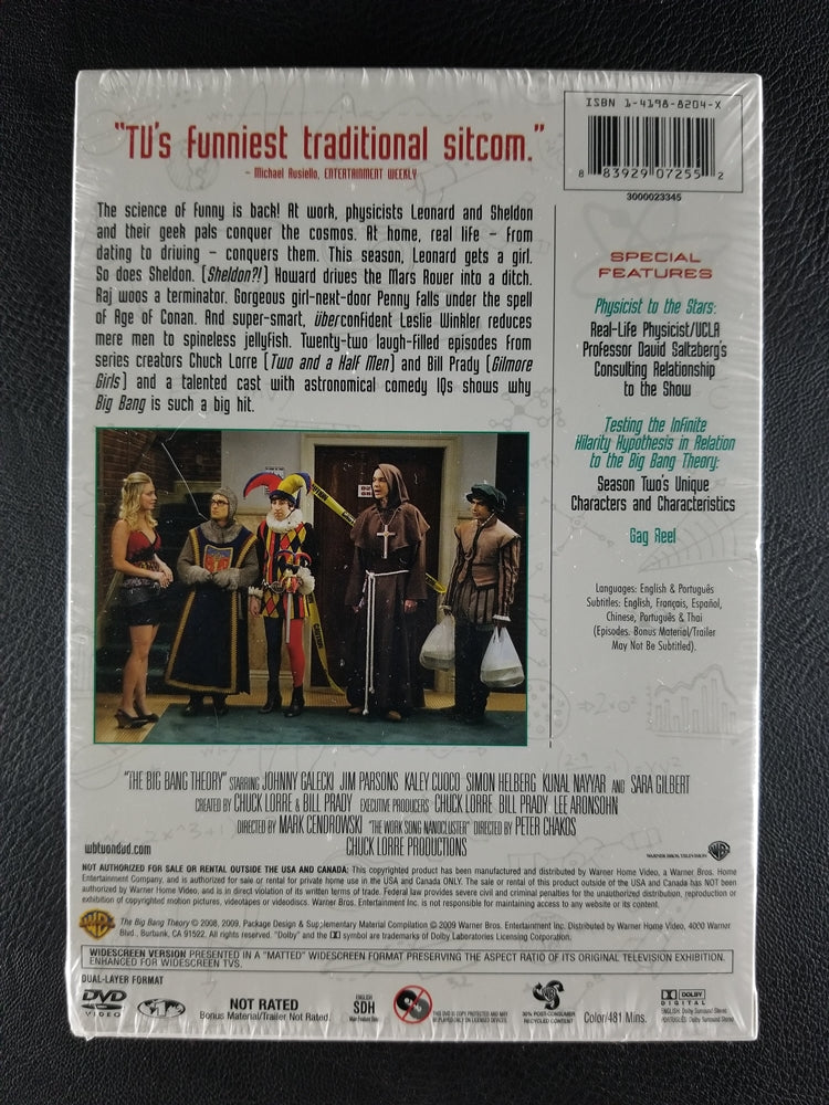 The Big Bang Theory - The Complete Second Season (DVD, 2009) [SEALED]