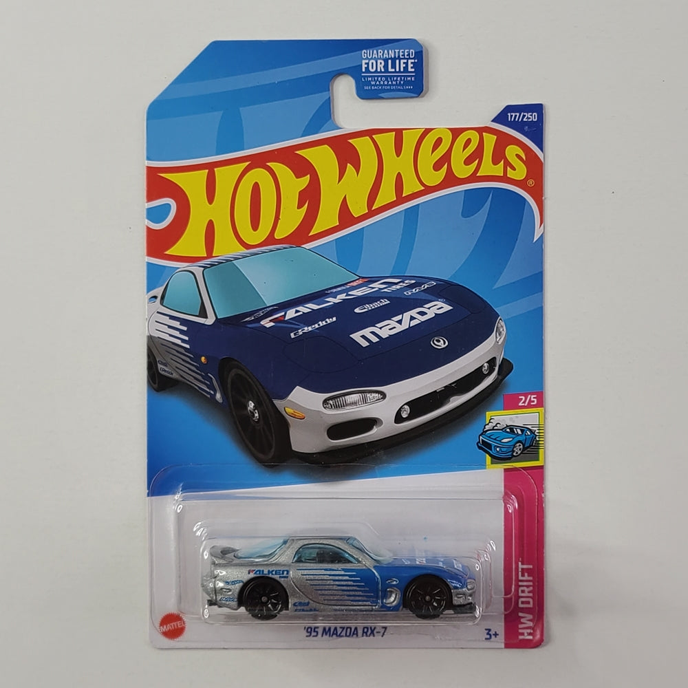 Hot Wheels - '95 Mazda RX-7 (Metallic Silver)