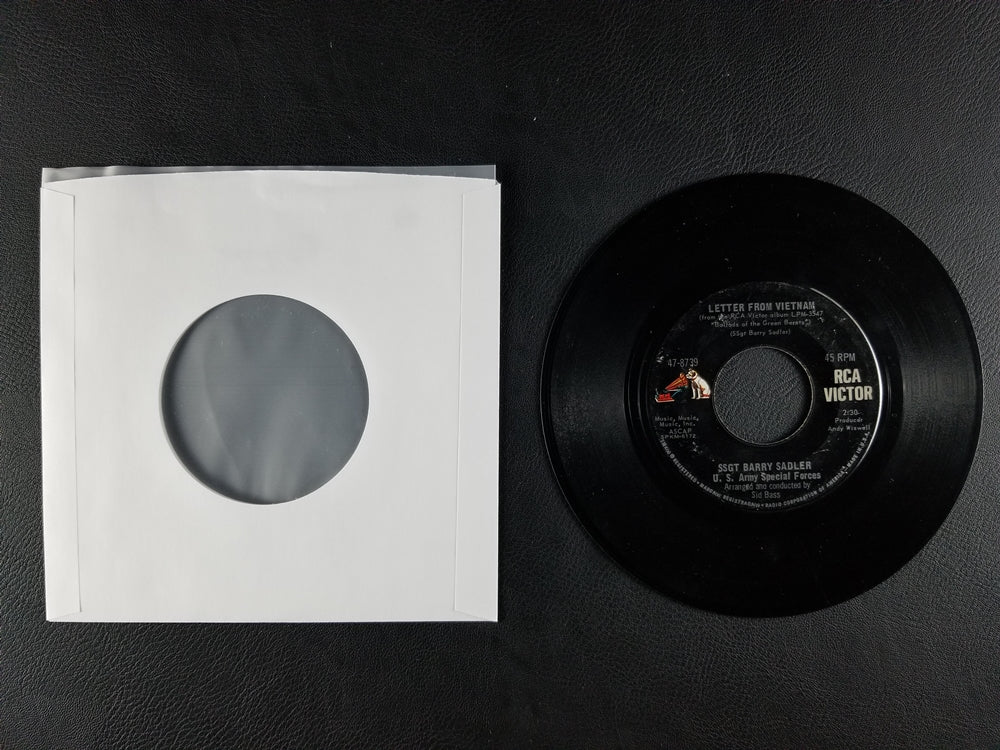 SSgt. Barry Sadler - The Ballad of the Green Berets / Letter From Vietnam (1965, 7'' Single)
