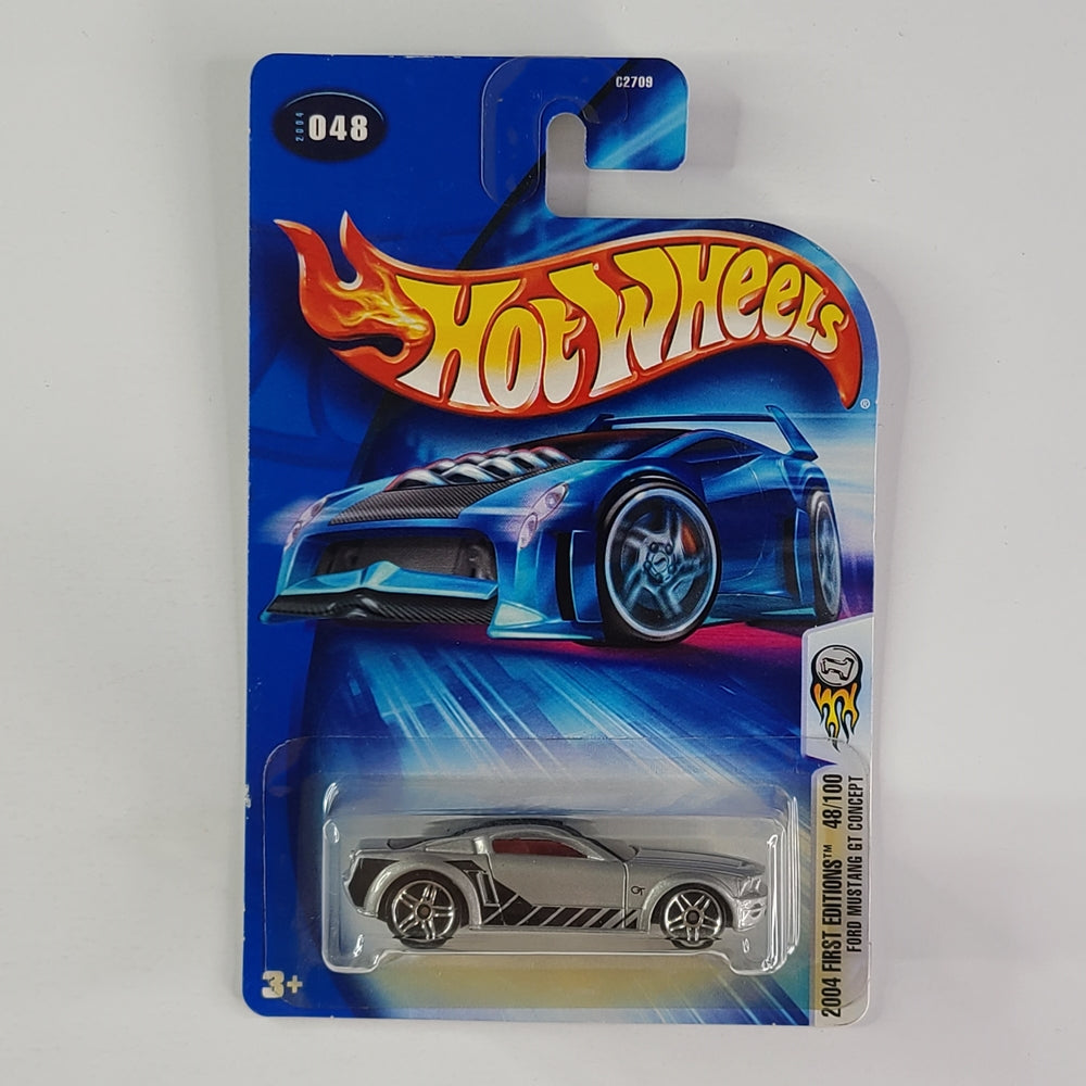 Hot Wheels - Ford Mustang GT Concept (Silver) – Throwback Collectibles