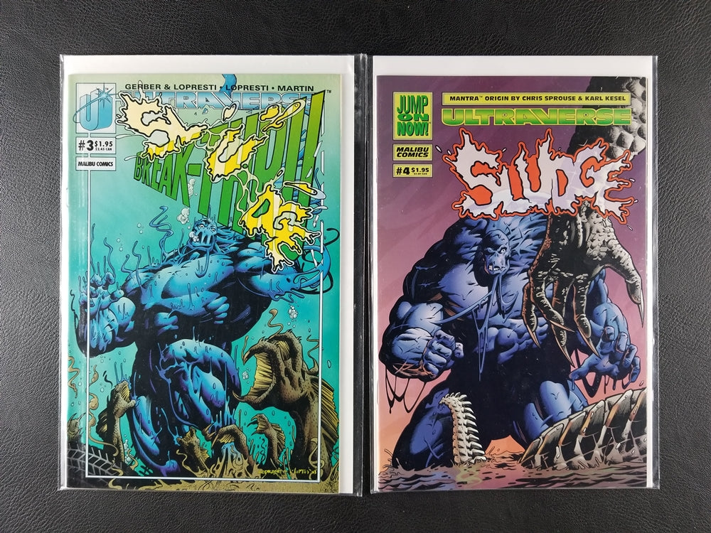 Sludge #1-5 Set (Malibu, 1993-94)