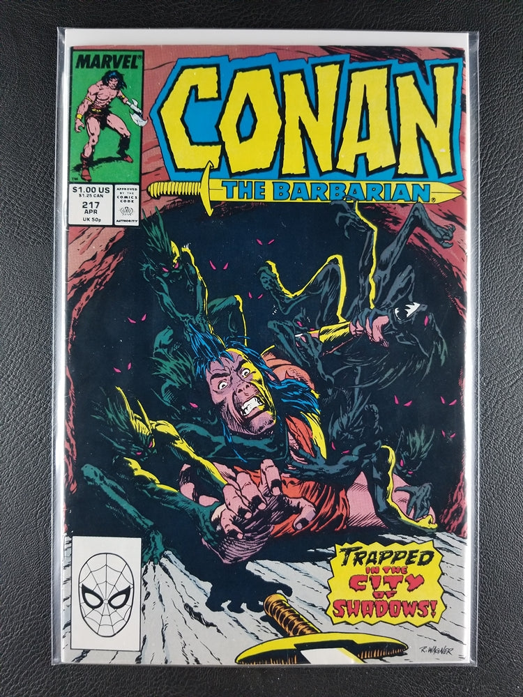 Conan the Barbarian #217 (Marvel, April 1989)