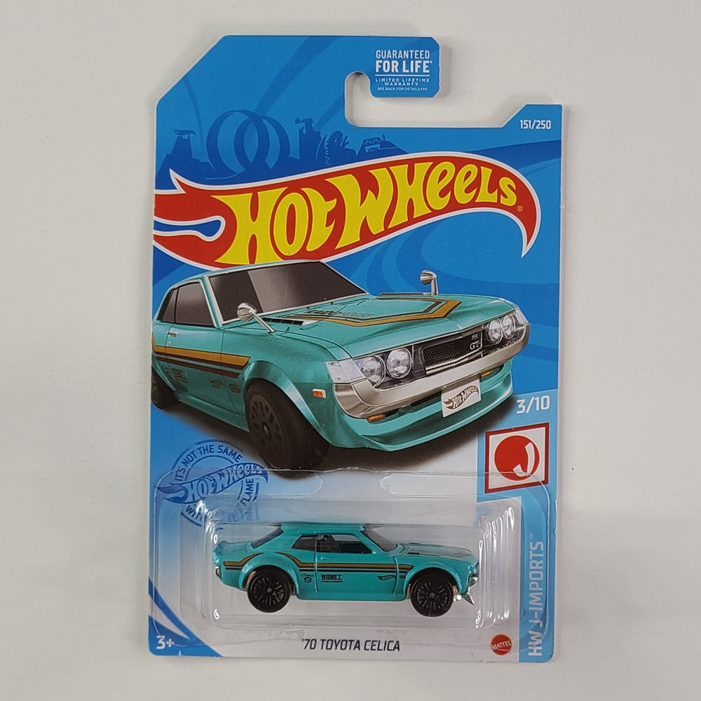 Hot Wheels - '70 Toyota Celica (Metalflake Teal)