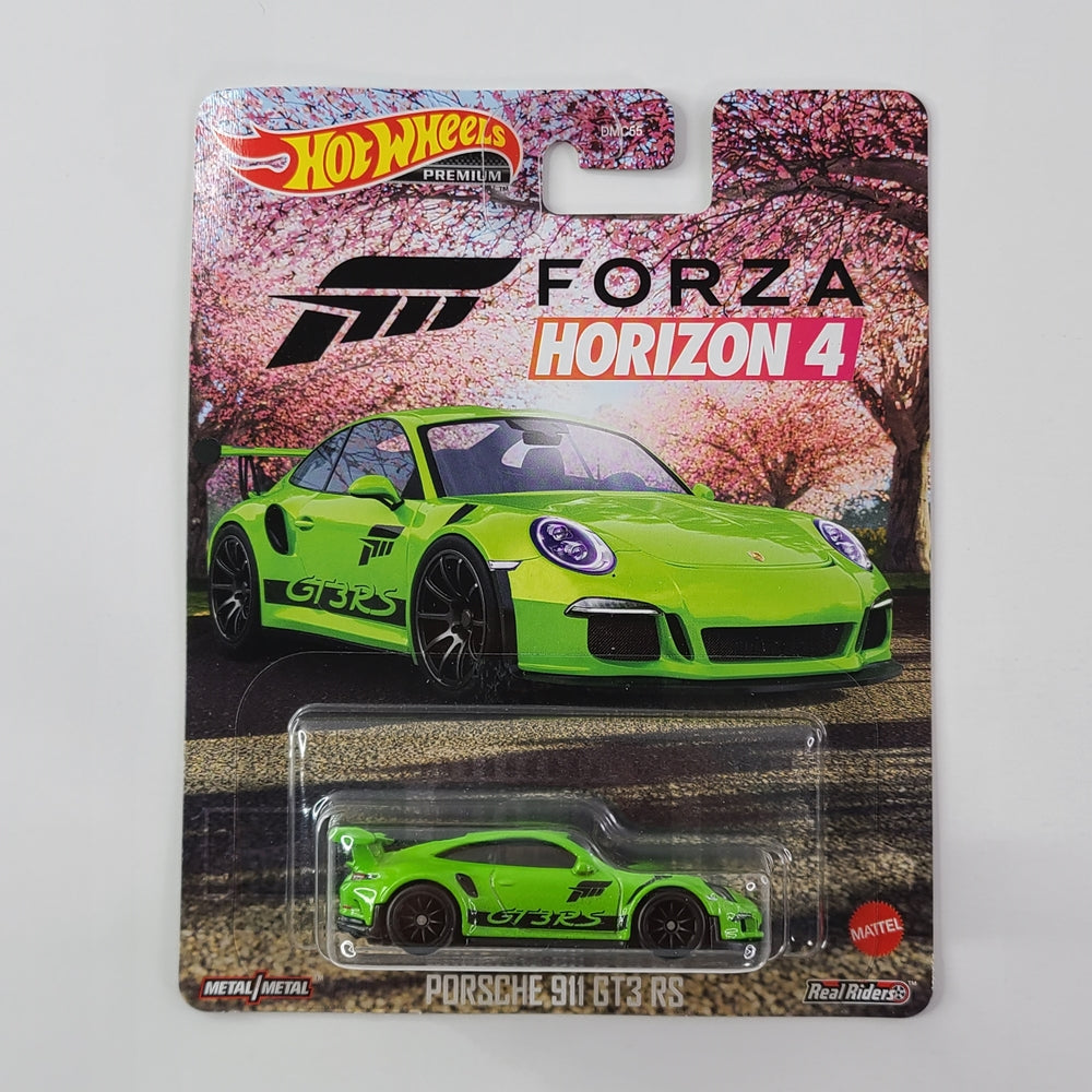 Hot Wheels Premium - Porsche 911 GT3 RS (Lizard Green)