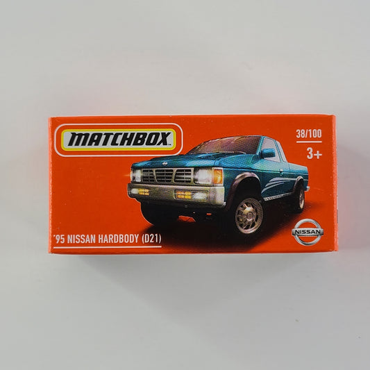 Matchbox - '95 Nissan Hardbody (D21) (Metalflake Teal) [Small Box]