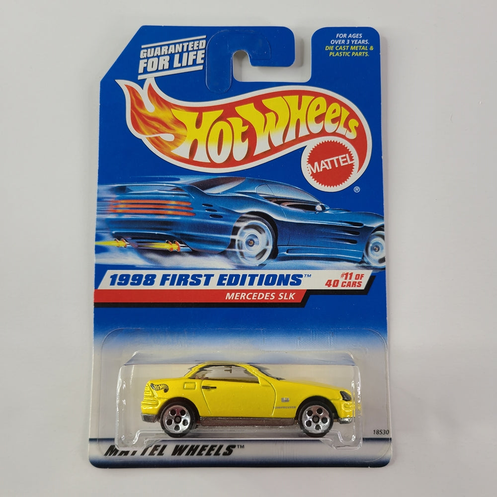 Hot Wheels - Mercedes SLK (Pearl Yellow)