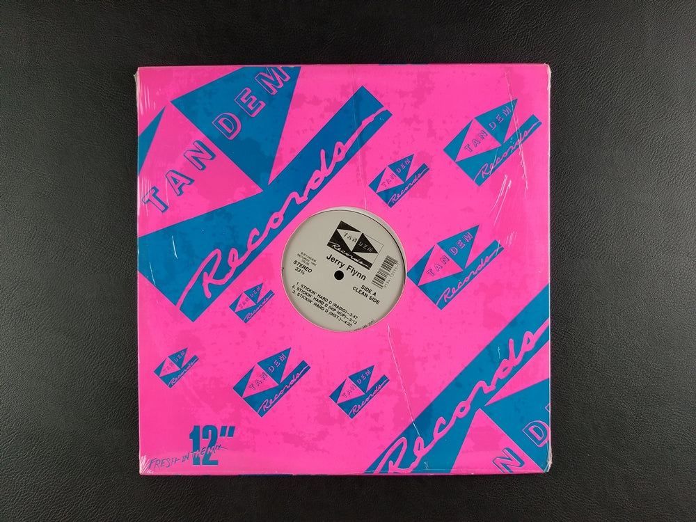 Jerry Flynn - Stickin' Hard D (1992, 12'' Single) [SEALED]