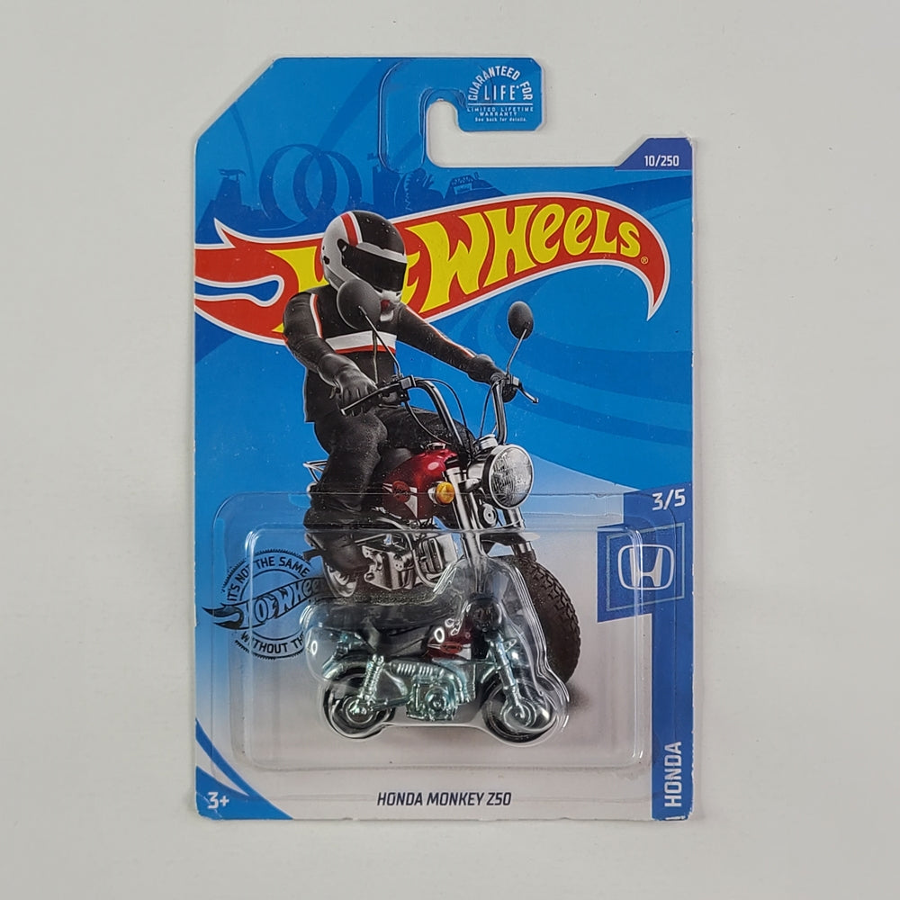 Hot Wheels - Honda Monkey Z50 (Burgundy Red)