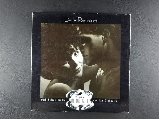 Linda Ronstadt - 'Round Midnight (1986, Cassette, Box Set)