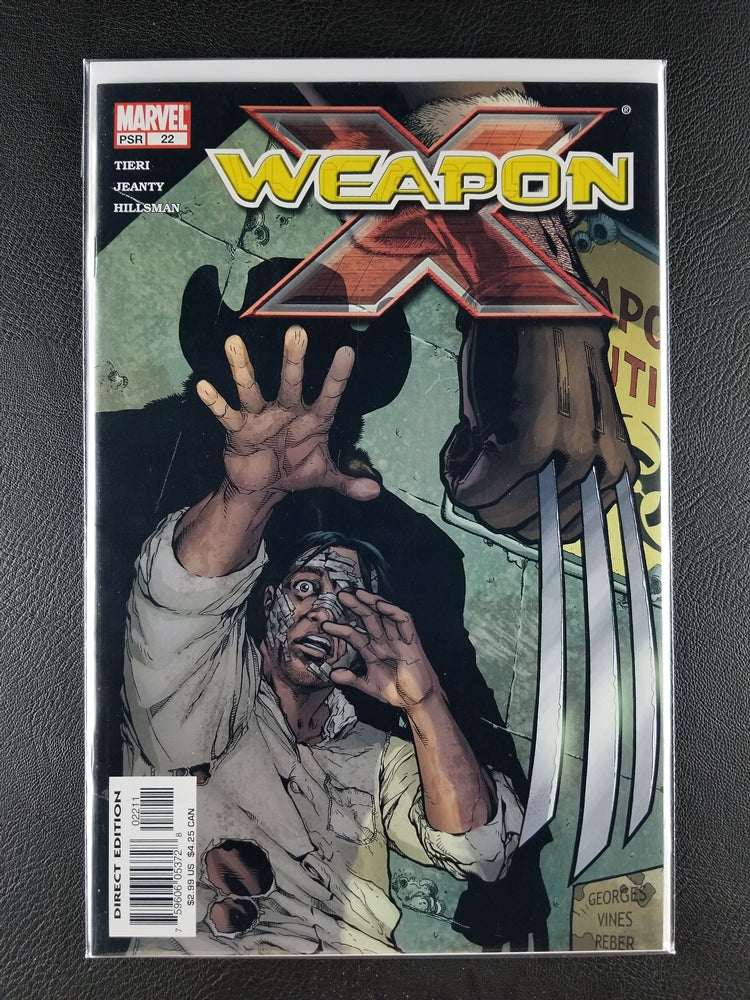 Weapon X [2nd Series] #22 (Marvel, June 2004)