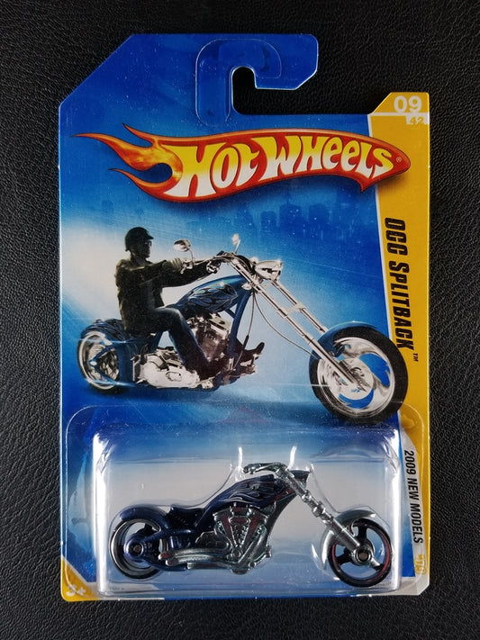 Hot Wheels - OCC Splitback (Metalflake Blue) [9/42 - 2009 New Models]