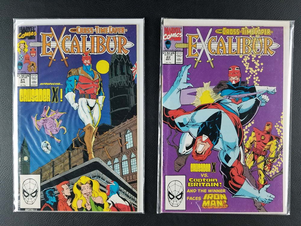 Excalibur [1st Series] #21-30 Set (Marvel, 1990-91)