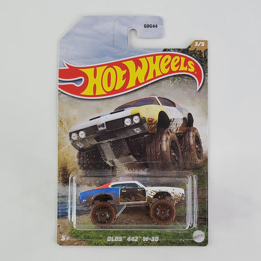 Hot Wheels - Olds 442 W-30 (White)