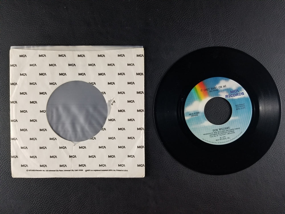 Don Williams - I Believe in You / It Only Rains On Me (1979, 7'' Single)