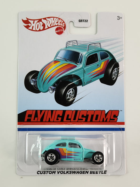 Hot Wheels - Custom Volkswagen Beetle (Gloss Turquoise Blue) [Target Exclusive]