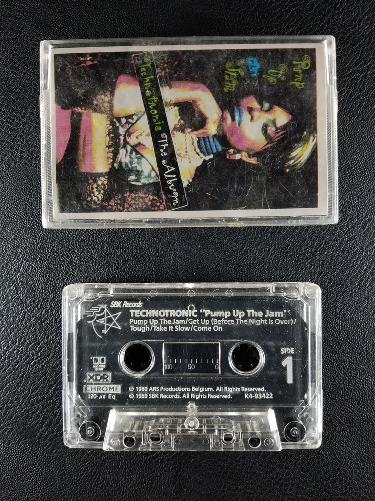 Technotronic - Pump Up the Jam (1989, Cassette)