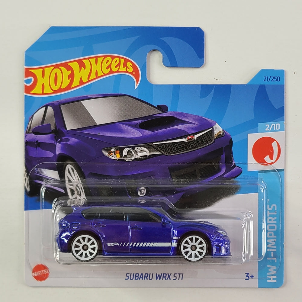 Hot Wheels - Subaru WRX STI (Classic Blue Metallic) [Short Card]