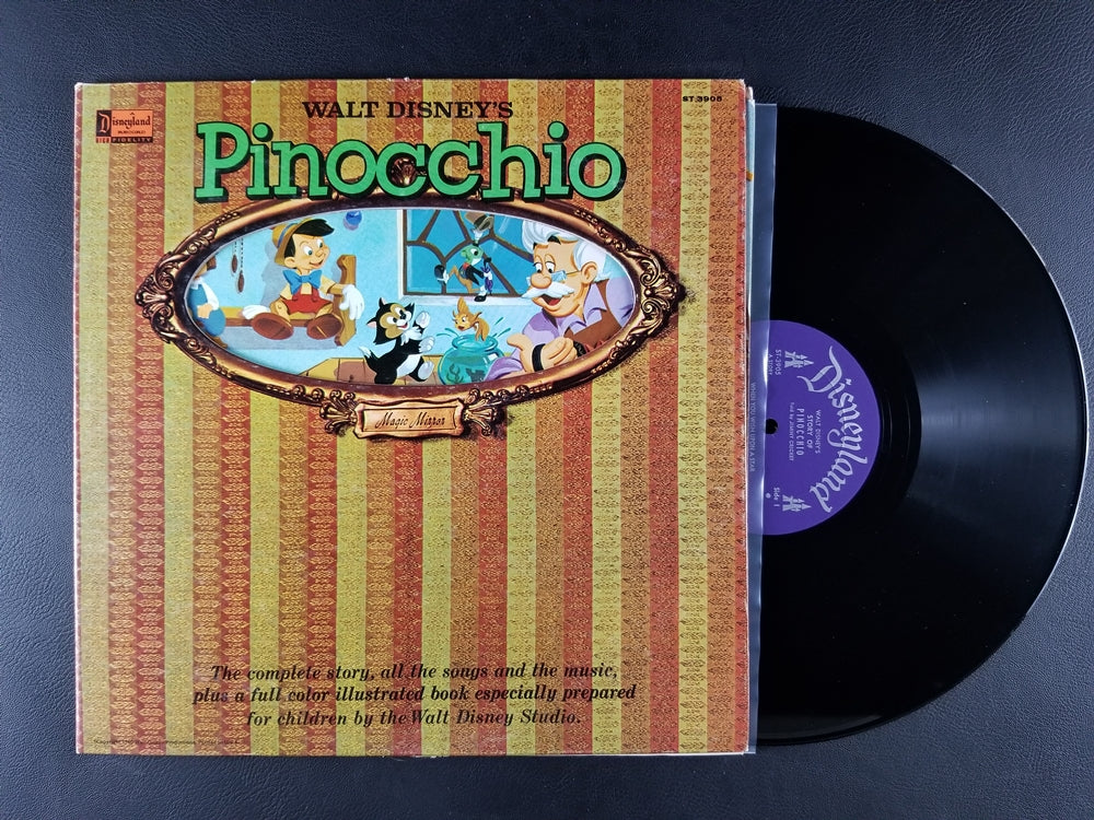 Walt Disney Studio - Walt Disney's Story of Pinocchio (1966, LP)