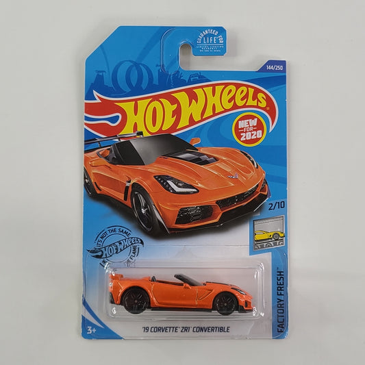 Hot Wheels - '19 Corvette ZR1 Convertible (Metalflake Orange) [New for 2020]