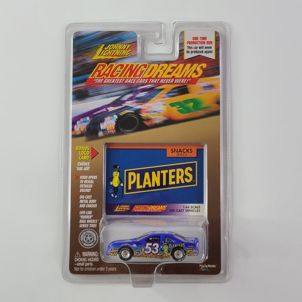 Johnny Lightning - 1997 Ford Thunderbolt Stock Car (Blue)