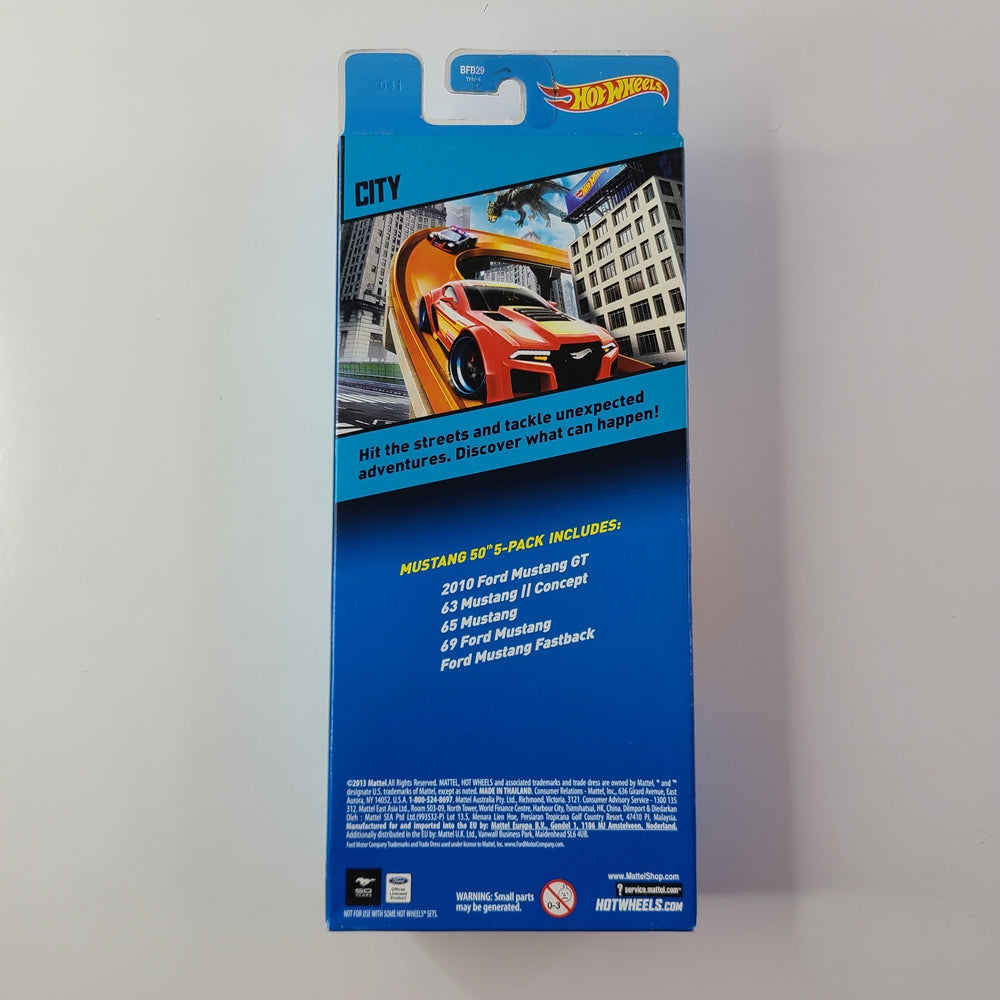 Hot Wheels - Mustang 50th Anniversary 5-Pack [2014]