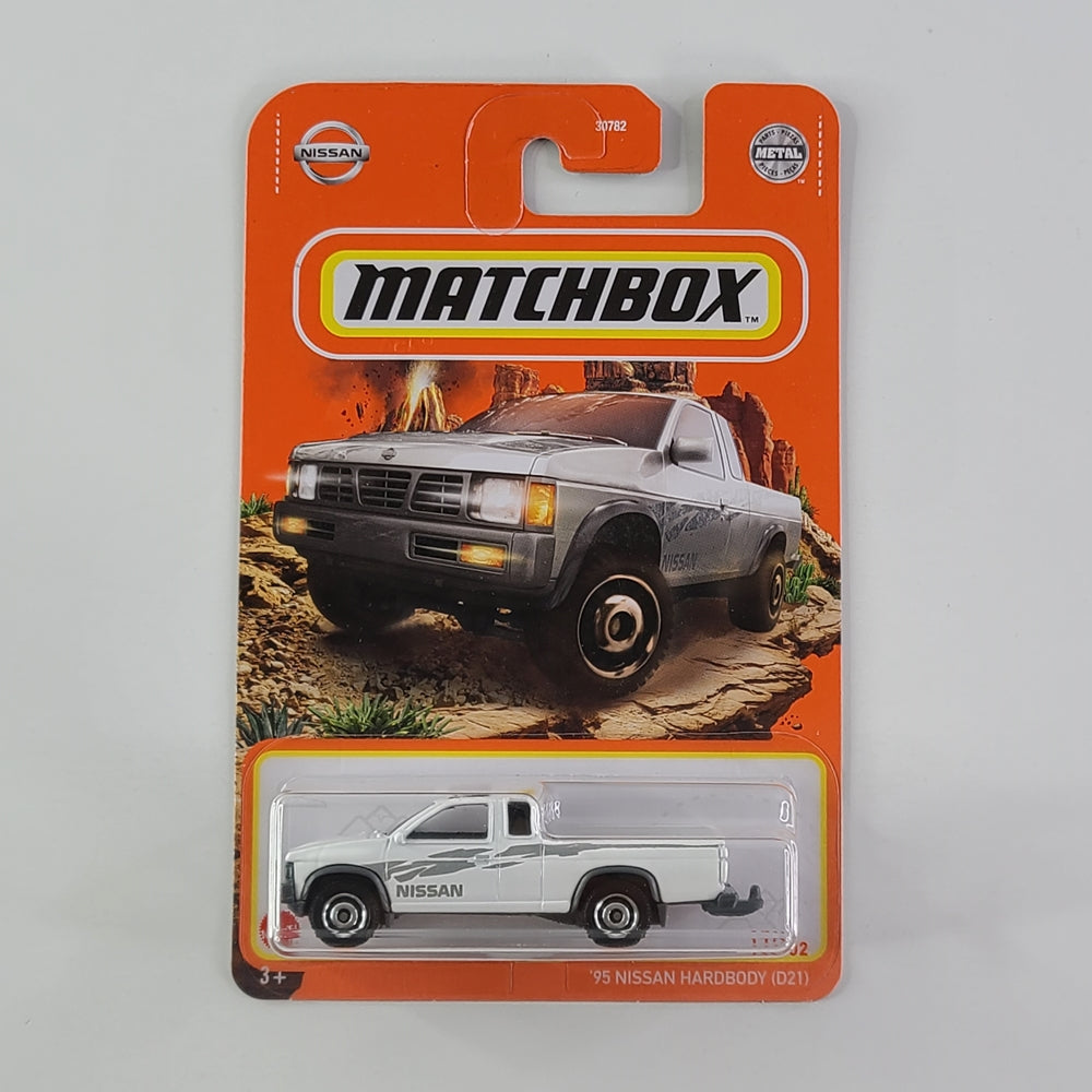 Matchbox - '95 Nissan Hardbody (D21) (White)