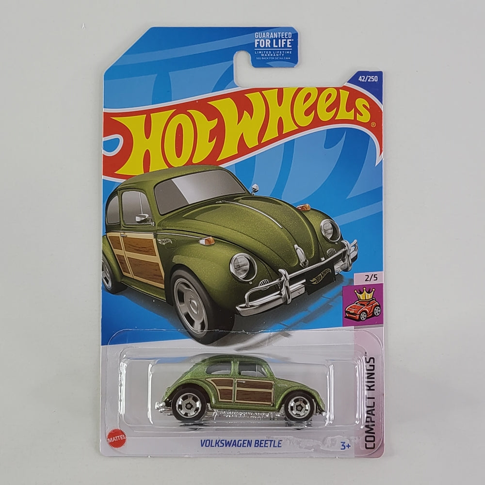 Hot Wheels - Volkswagen Beetle (Metalflake Olive Green)