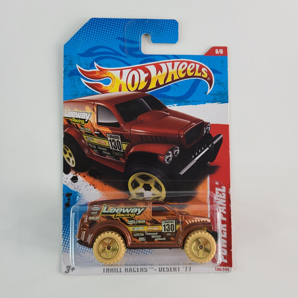 Hot Wheels - Power Panel (Metalflake Brown) [Thrill Racers - Desert Series (2011) - 6/6]