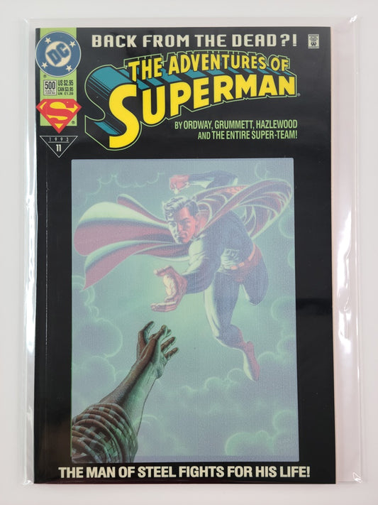 The Adventures of Superman [1987] #500U (DC, June 1993)