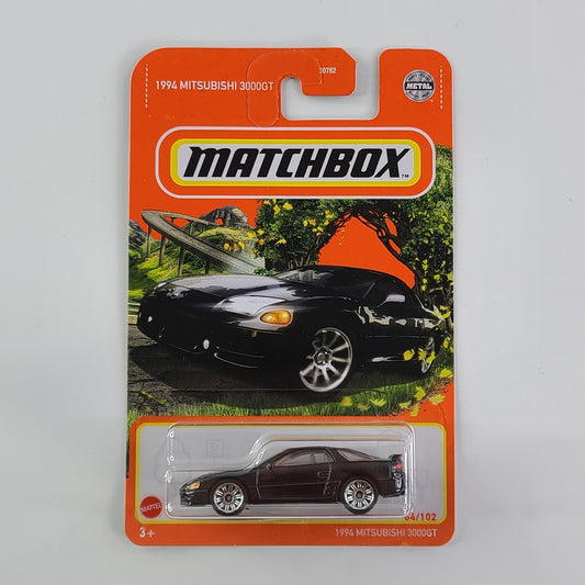 Matchbox - 1994 Mitsubishi 3000GT (Metalflake Black)