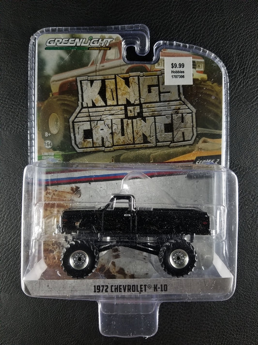 Greenlight - 1972 Chevrolet K-10 (Black) [Kings of Crunch (Series 2)]