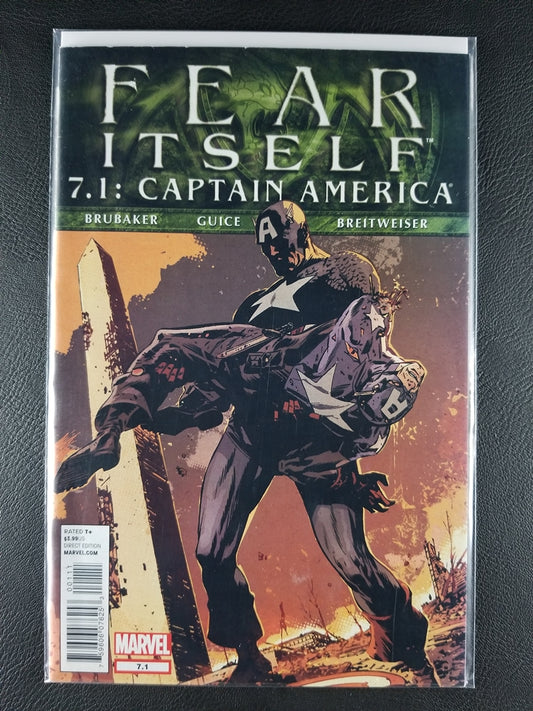 Fear Itself: Captain America #7.1A (Marvel, January 2012)