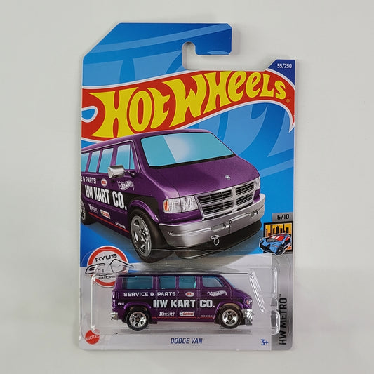 Hot Wheels - Dodge Van (Metalflake Purple)