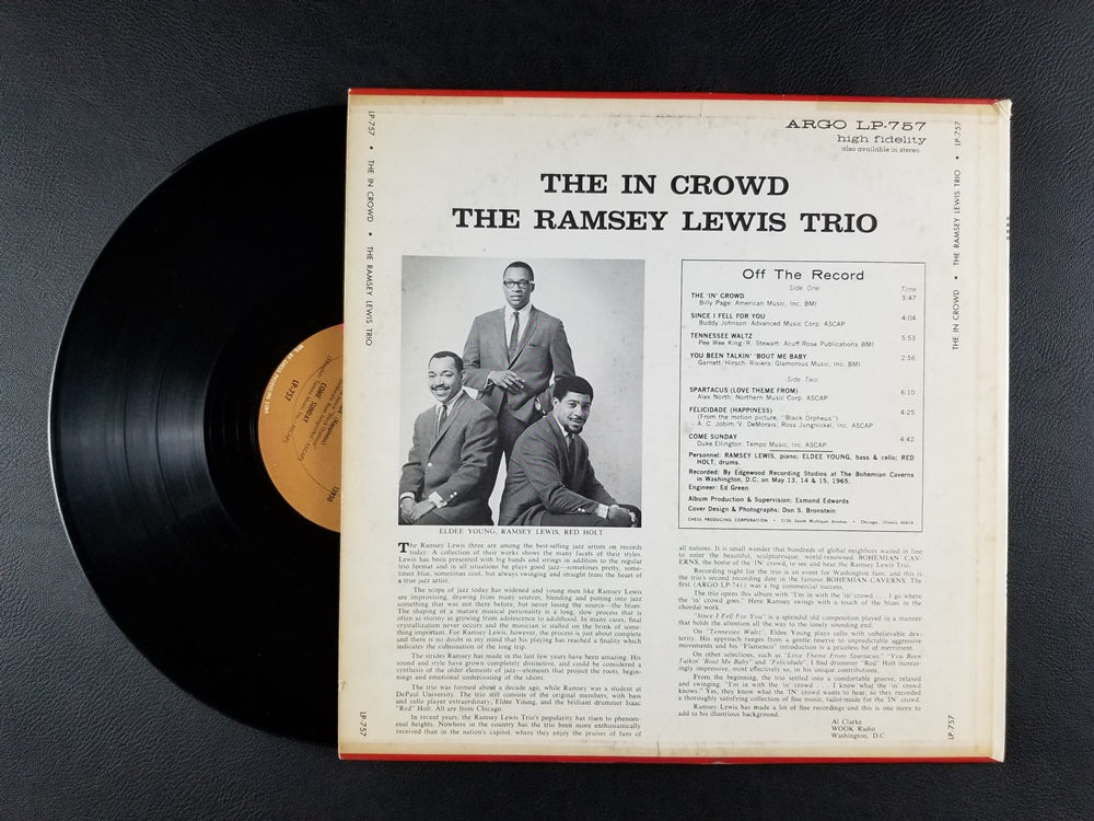 The Ramsey Lewis Trio - The In Crowd (1965, LP)