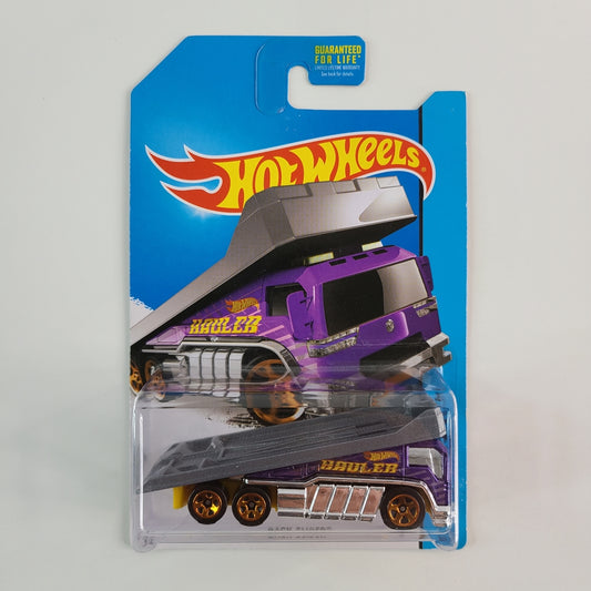 Hot Wheels - Back Slider (Metalflake Purple) [HW City (2014) - 2/250]