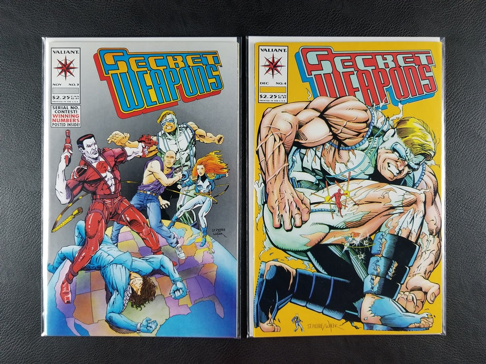 Secret Weapons #1-8 Set (Valiant, 1993-94)